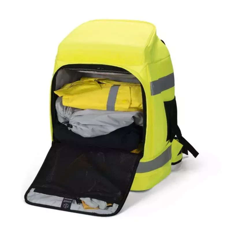 Mochila DICOTA Hi-Vis amarela polietileno tereftalato (PET) poliuretano termoplástico (TPU)