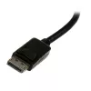 Adaptador A/V de viagem StarTech.com: conversor 3-em-1 DisplayPort para VGA, DVI ou HDMI