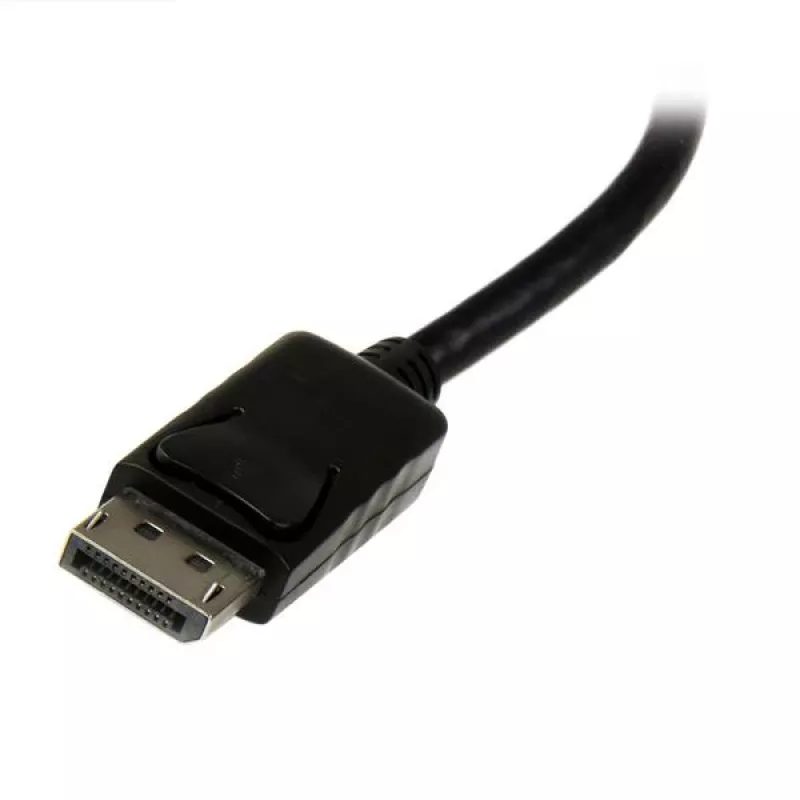 Adaptador A/V de viagem StarTech.com: conversor 3-em-1 DisplayPort para VGA, DVI ou HDMI