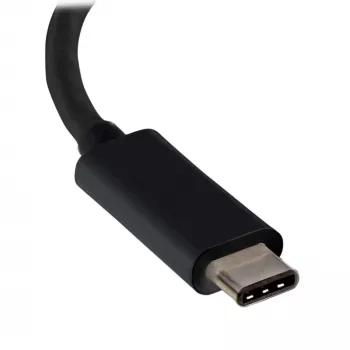 Adaptador USB-C para VGA StarTech.com - preto - 1080p - conversor de vídeo para o seu MacBook Pro - dongle USB C para VGA - versão atualizada é CDP2VGAEC