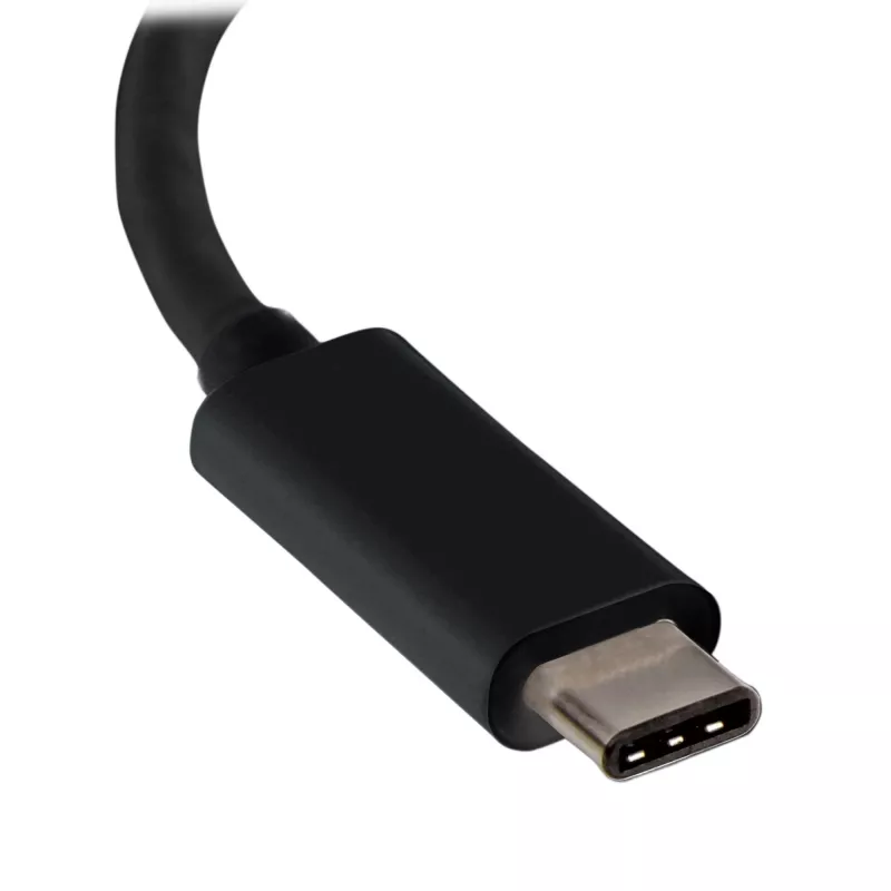 Adaptador USB-C para VGA StarTech.com - preto - 1080p - conversor de vídeo para o seu MacBook Pro - dongle USB C para VGA - versão atualizada é CDP2VGAEC