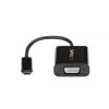 Adaptador USB-C para VGA StarTech.com - preto - 1080p - conversor de vídeo para o seu MacBook Pro - dongle USB C para VGA - versão atualizada é CDP2VGAEC