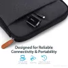 Adaptador USB-C para VGA StarTech.com - preto - 1080p - conversor de vídeo para o seu MacBook Pro - dongle USB C para VGA - versão atualizada é CDP2VGAEC