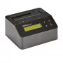 Apagador de disco rígido de baía única StarTech.com, sanitizador HDD/SSD autónomo, USB 3.0 para SATA II (3 Gbit/s), 9 modos de apagamento, visor LCD, dock sanitizador de disco rígido com apagamento seguro, porta de impressora DB-9, conforme TAA