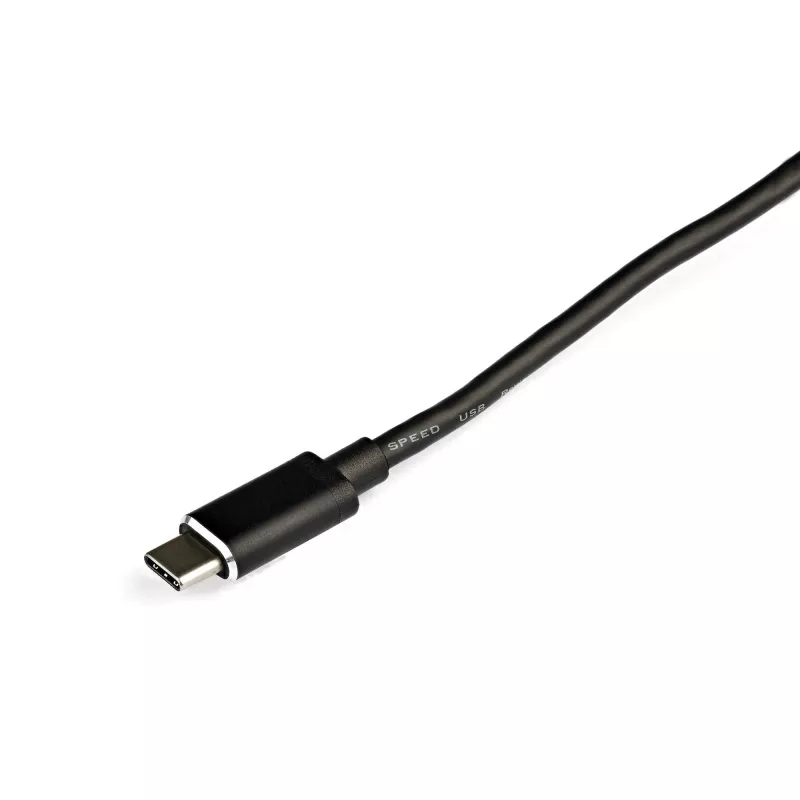 Hub USB C de 4 portas StarTech.com – USB-C para 4 portas USB-A – SuperSpeed 10 Gbit/s hub USB 3.2 Gen 2 Type-C – alimentado por bus USB – hub adaptador USB-C para USB portátil/compacto para portátil – alumínio