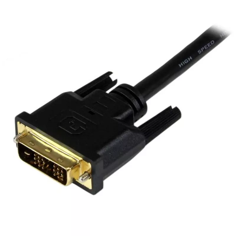 Cabo HDMI® para DVI-D StarTech.com 1,5 m - M/M, 1,5 m, HDMI, DVI-D, macho, macho, dourado