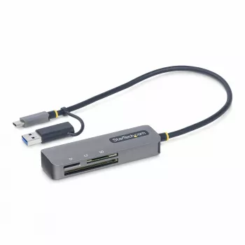 StarTech.com FCREADMICRO3V2 Leitor de cartões USB 3.2 Gen 1 (3.1 Gen 1) Type-C Cinzento