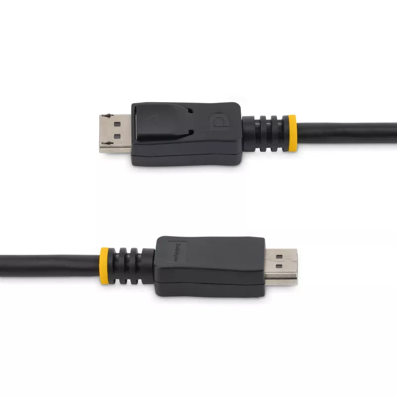 StarTech.com Cabo DisplayPort 1.2 de 1m – Cabo DisplayPort 4K x 2K Ultra HD certificado VESA – Cabo DP para DP para monitor – Cabo de vídeo/display DP – Fichas DP com encaixe