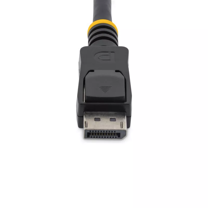 StarTech.com DISPL5M cabo DisplayPort 1.2 de 5 m, 4K x 2K, HBR2, com conectores de encaixe, macho/macho, preto
