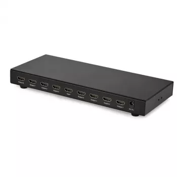 StarTech.com Splitter HDMI 8 portas 4K 60Hz, HDMI, 8x HDMI, 3840 x 2160 píxeis, Preto, 4K Ultra HD, 60 Hz