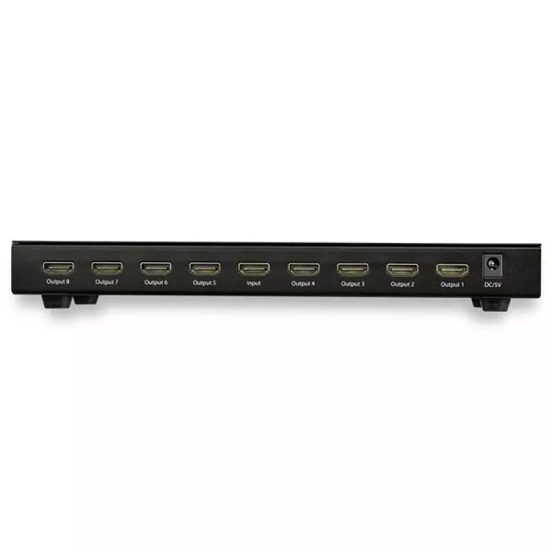 StarTech.com Splitter HDMI 8 portas 4K 60Hz, HDMI, 8x HDMI, 3840 x 2160 píxeis, Preto, 4K Ultra HD, 60 Hz