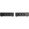 StarTech.com Extensor KVM HDMI sobre rede IP - 4K 30Hz HDMI 2.0 e USB sobre IP LAN ou cabo Ethernet Cat5e/Cat6 (100m/330ft) - Kit extensor comutador KVM/consola transmissor/receptor remoto