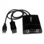 StarTech.com Adaptador ativo DisplayPort para DVI Dual Link - Conversor de vídeo adaptador DisplayPort para DVI-D 2560x1600 60Hz - DP 1.2 para monitor DVI - Alimentação USB - Ficha DP com bloqueio