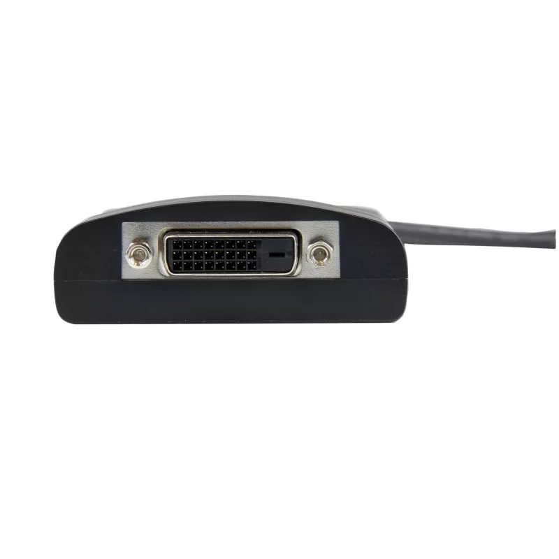 StarTech.com Adaptador ativo DisplayPort para DVI Dual Link - Conversor de vídeo adaptador DisplayPort para DVI-D 2560x1600 60Hz - DP 1.2 para monitor DVI - Alimentação USB - Ficha DP com bloqueio