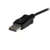 StarTech.com Adaptador ativo DisplayPort para DVI Dual Link - Conversor de vídeo adaptador DisplayPort para DVI-D 2560x1600 60Hz - DP 1.2 para monitor DVI - Alimentação USB - Ficha DP com bloqueio