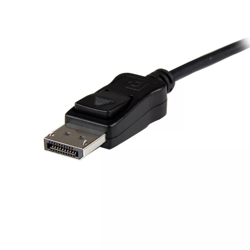StarTech.com Adaptador ativo DisplayPort para DVI Dual Link - Conversor de vídeo adaptador DisplayPort para DVI-D 2560x1600 60Hz - DP 1.2 para monitor DVI - Alimentação USB - Ficha DP com bloqueio