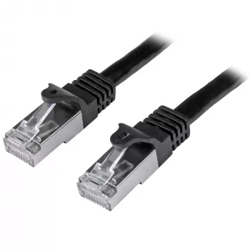 StarTech.com Cabo de rede Cat6 - Blindado (SFTP) - 5 m, Preto