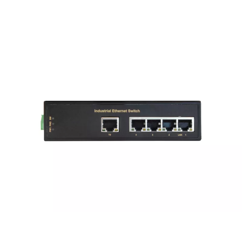 Switch não gerido LevelOne IFS-0501 Switch Fast Ethernet industrial de 5 portas