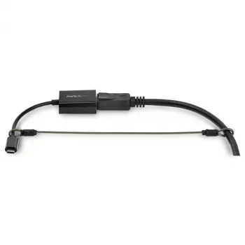 StarTech.com Pack de 20 suportes de cabo de segurança para adaptadores e dongles - Suporte universal para adaptador de cabo - Cabo de retenção - Comprimento ajustável Conjunto de suporte de cabo antifurto - Aço