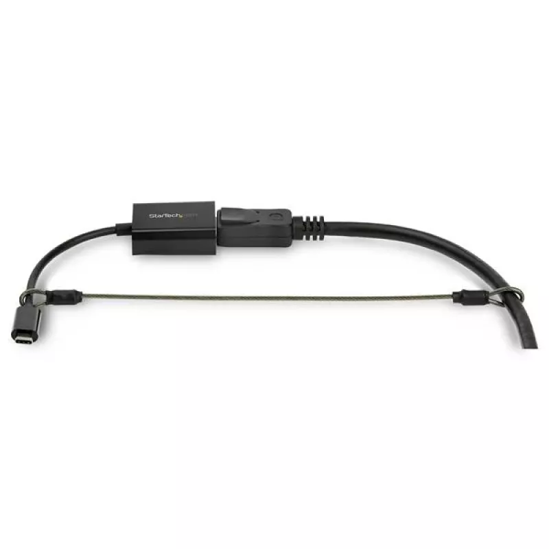 StarTech.com Pack de 20 suportes de cabo de segurança para adaptadores e dongles - Suporte universal para adaptador de cabo - Cabo de retenção - Comprimento ajustável Conjunto de suporte de cabo antifurto - Aço