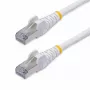 StarTech.com Cabo Ethernet CAT8 branco de 5m, RJ45 sem patilha, 25G/40G, 2000MHz, 100W PoE++, S/FTP, 26AWG condutor de cobre puro, LSZH, cabo de rede patch blindado com alívio de tensão, testado individualmente
