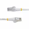 StarTech.com Cabo Ethernet CAT8 branco de 3m, RJ45 sem patilha, 25G/40G, 2000MHz, 100W PoE++, S/FTP, 26AWG cobre puro, LSZH, cabo de rede patch blindado com alívio de tensão, testado individualmente