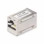 StarTech.com Acoplador RJ45 blindado, acoplador Cat6a inline, fêmea para fêmea (F/F), pinagem T568B, extensão de cabo Ethernet blindado