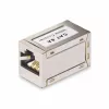 StarTech.com Acoplador RJ45 blindado, acoplador Cat6a inline, fêmea para fêmea (F/F), pinagem T568B, extensão de cabo Ethernet blindado