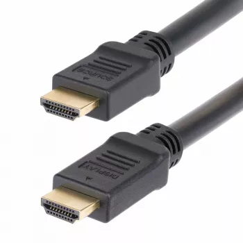 Cabo HDMI 2.0 ativo StarTech.com 10m (32.8ft), CMP, classificação Plenum, cabo HDMI High Speed, 4K 60Hz, HDR10/HDCP 2.2/ARC, cabo HDMI CMP para interior de parede