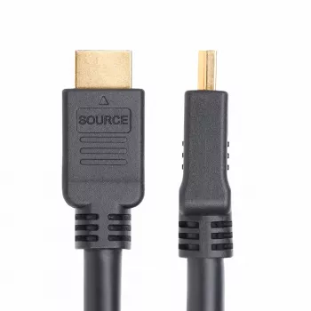 Cabo HDMI 2.0 ativo StarTech.com 10m (32.8ft), CMP, classificação Plenum, cabo HDMI High Speed, 4K 60Hz, HDR10/HDCP 2.2/ARC, cabo HDMI CMP para interior de parede