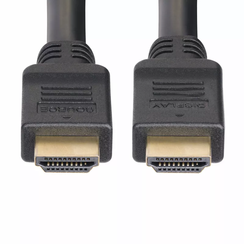 Cabo HDMI 2.0 ativo StarTech.com 10m (32.8ft), CMP, classificação Plenum, cabo HDMI High Speed, 4K 60Hz, HDR10/HDCP 2.2/ARC, cabo HDMI CMP para interior de parede