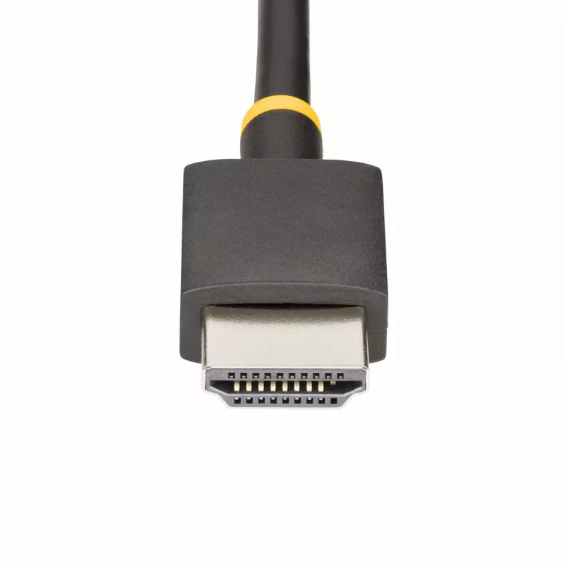 Cabo adaptador HDMI para DisplayPort StarTech.com 1ft (30cm), 8K 60Hz, conversor de vídeo ativo HDMI 2.1 para DP 1.4, alimentação por barramento USB com cabo incluído