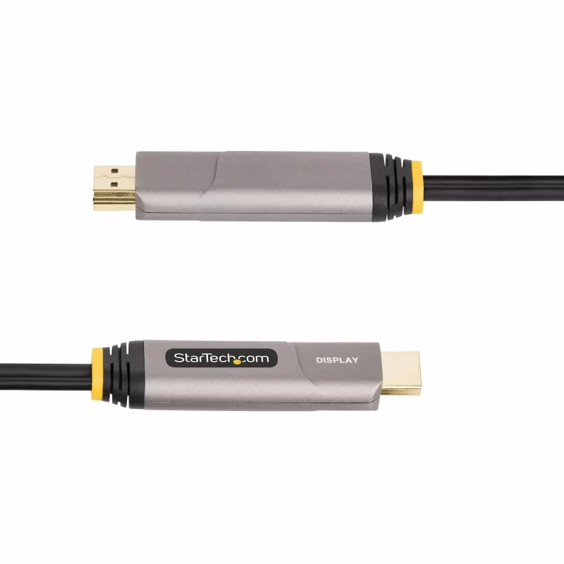 Cabo ótico ativo (AOC) USB-C para HDMI 2.0 StarTech.com 9,15 m, 4K 60Hz, CL3, cabo adaptador unidirecional USB Type-C para HDMI