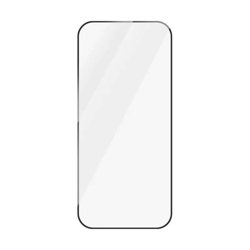 Película de proteção de ecrã PanzerGlass SAFE. by ® com moldura preta iPhone 16 Pro | Ultra-Wide Fit