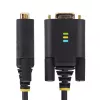 Cabo adaptador serial USB para null modem StarTech.com 2m, armazenamento COM, FTDI, USB-A para DB9 RS232, parafusos/porcas DB9 substituíveis, Windows/macOS/Linux