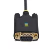 Cabo adaptador serial USB para null modem StarTech.com 2m, armazenamento COM, FTDI, USB-A para DB9 RS232, parafusos/porcas DB9 substituíveis, Windows/macOS/Linux