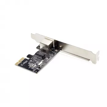 Placa de rede Gigabit PCIe de 1 porta StarTech.com, placa LAN PCI Express 10/100/1000 Mbit/s, NIC, Realtek RTL8111H, compatível com Windows e Linux, em conformidade TAA