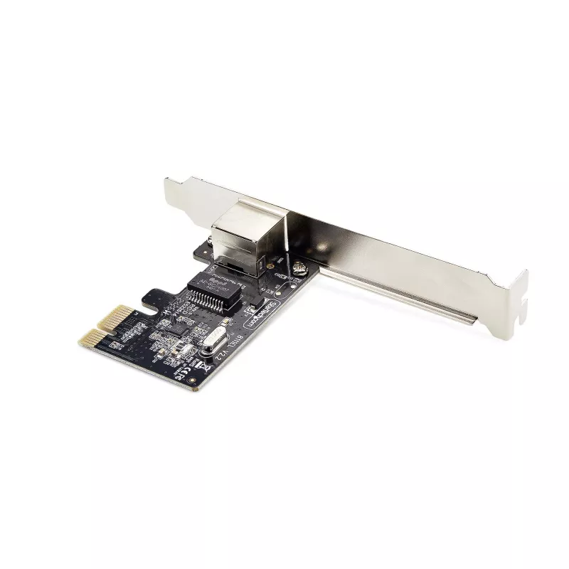 Placa de rede Gigabit PCIe de 1 porta StarTech.com, placa LAN PCI Express 10/100/1000 Mbit/s, NIC, Realtek RTL8111H, compatível com Windows e Linux, em conformidade TAA
