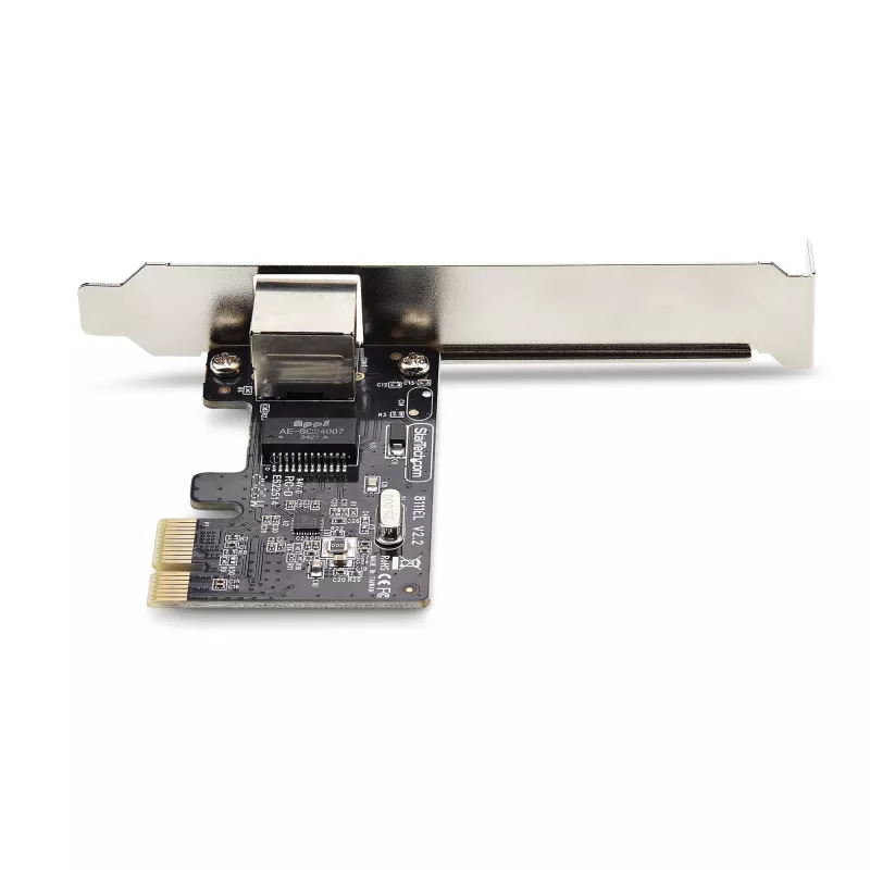 Placa de rede Gigabit PCIe de 1 porta StarTech.com, placa LAN PCI Express 10/100/1000 Mbit/s, NIC, Realtek RTL8111H, compatível com Windows e Linux, em conformidade TAA
