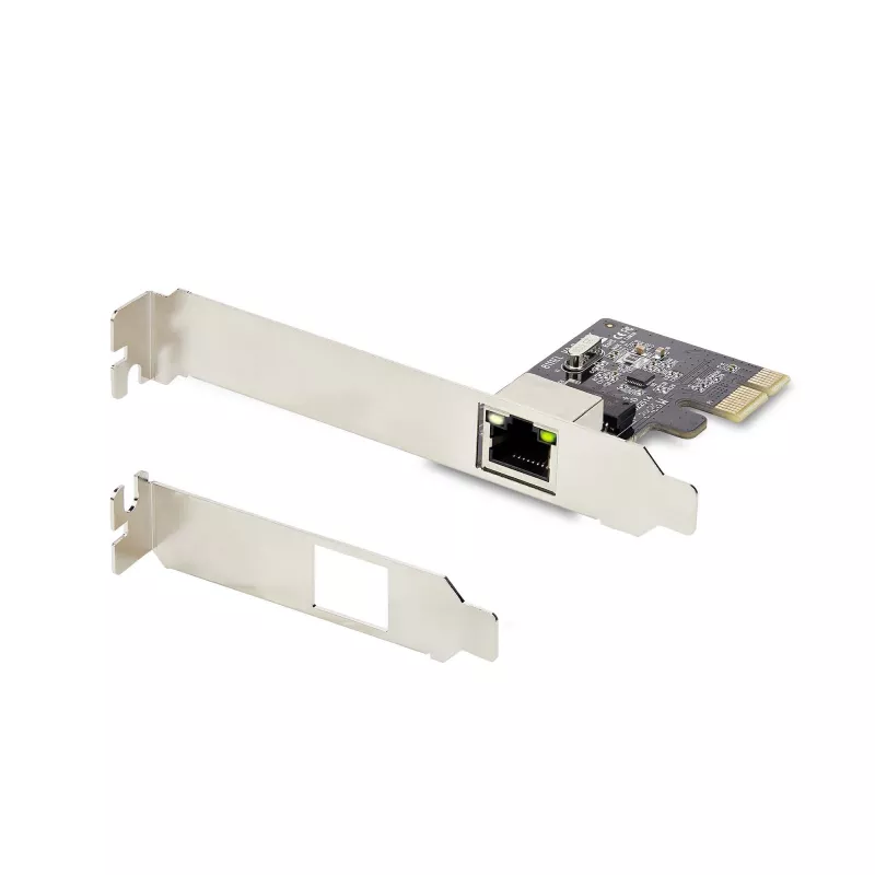 Placa de rede Gigabit PCIe de 1 porta StarTech.com, placa LAN PCI Express 10/100/1000 Mbit/s, NIC, Realtek RTL8111H, compatível com Windows e Linux, em conformidade TAA