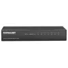 Switch de escritório Fast Ethernet de 8 portas Intellinet, tamanho de secretária, metal, IEEE 802.3az (Ethernet energeticamente eficiente), caixa