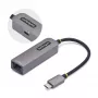 Adaptador USB-C para Ethernet 2.5GbE StarTech.com, passthrough PD 100W, NIC NBASE-T, rede multi-velocidade USB 3.0 Type-C 2.5/1G, compatível com Thunderbolt, Windows e Mac