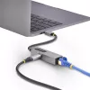 Adaptador USB-C para Ethernet 2.5GbE StarTech.com, passthrough PD 100W, NIC NBASE-T, rede multi-velocidade USB 3.0 Type-C 2.5/1G, compatível com Thunderbolt, Windows e Mac
