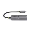 Adaptador USB-C para Ethernet StarTech.com, NIC, passagem PD 100W, adaptador de rede multi-velocidade USB 3.0 Type-C 1 Gbit/s, compatível com Thunderbolt, Windows e Mac