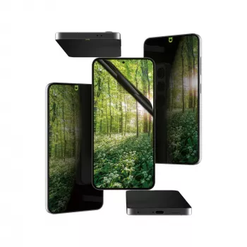 Película de proteção de ecrã com privacidade de 4 vias PanzerGlass ® ECO MATRIX Samsung Galaxy S25 | S24 | Ultra-Wide Fit
