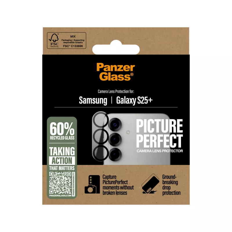 PanzerGlass ® PicturePerfect Protetor de lente da câmara Samsung Galaxy S25+