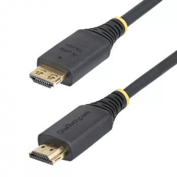 StarTech.com Cabo HDMI High-Speed de 1,8 m com fichas com aderência, 4K 60Hz/1440p 144Hz, HDR10/HDCP 2.2/ARC, 18 Gbit/s, cabo HDMI 2.0 UHD para TV/monitor/ecrã, bainha TPE