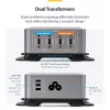StarTech.com Carregador USB-C 4 portas multi-dispositivo, 240W total, porta única 140W EPR, PD 3.1, portas com bloqueio de parafuso, salas de conferência, suporte incluído para montagem em superfície