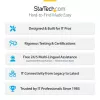 StarTech.com Carregador USB-C 4 portas multi-dispositivo, 240W total, porta única 140W EPR, PD 3.1, portas com bloqueio de parafuso, salas de conferência, suporte incluído para montagem em superfície