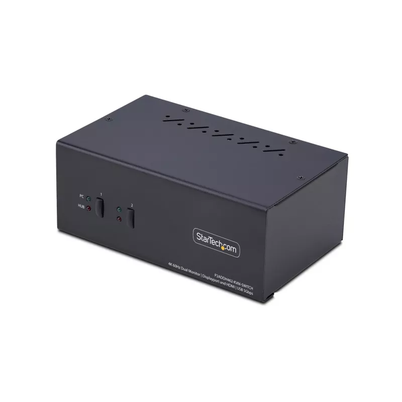 StarTech.com P2ADDH462-KVM-SWITCH Comutador KVM Preto